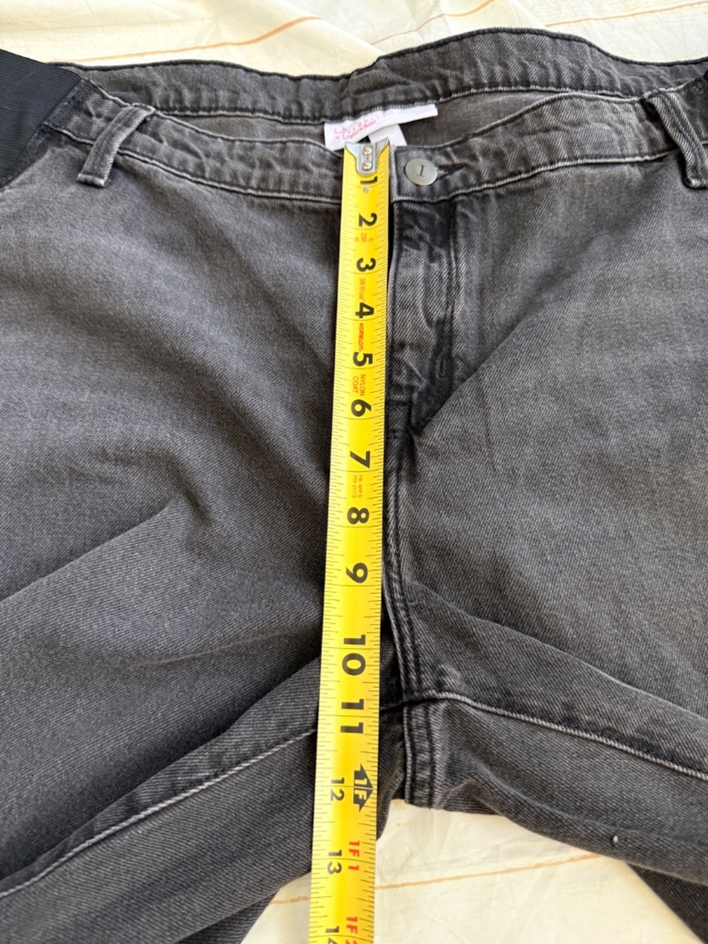 Isabel Maternity Boyfriend Jeans | 18 | NWT | Relaxed Fit Maternity Denim - Picture 5 of 9